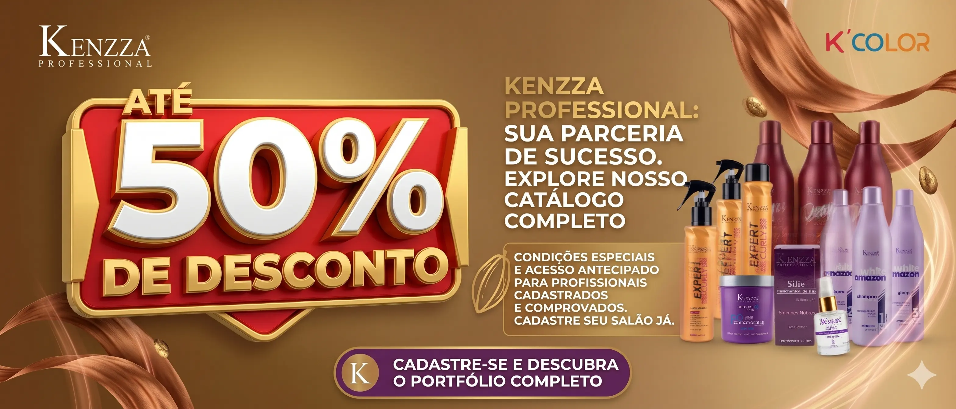 Banner K'enzza - Salão